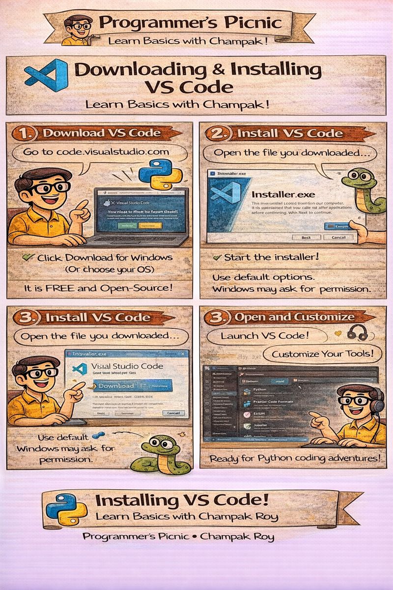 VS Code comic